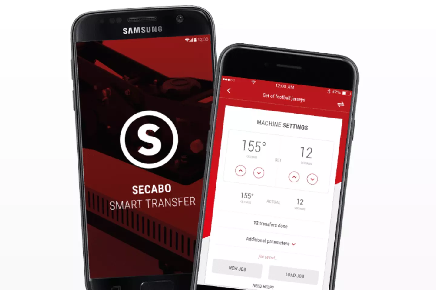 Transferpers app secabo