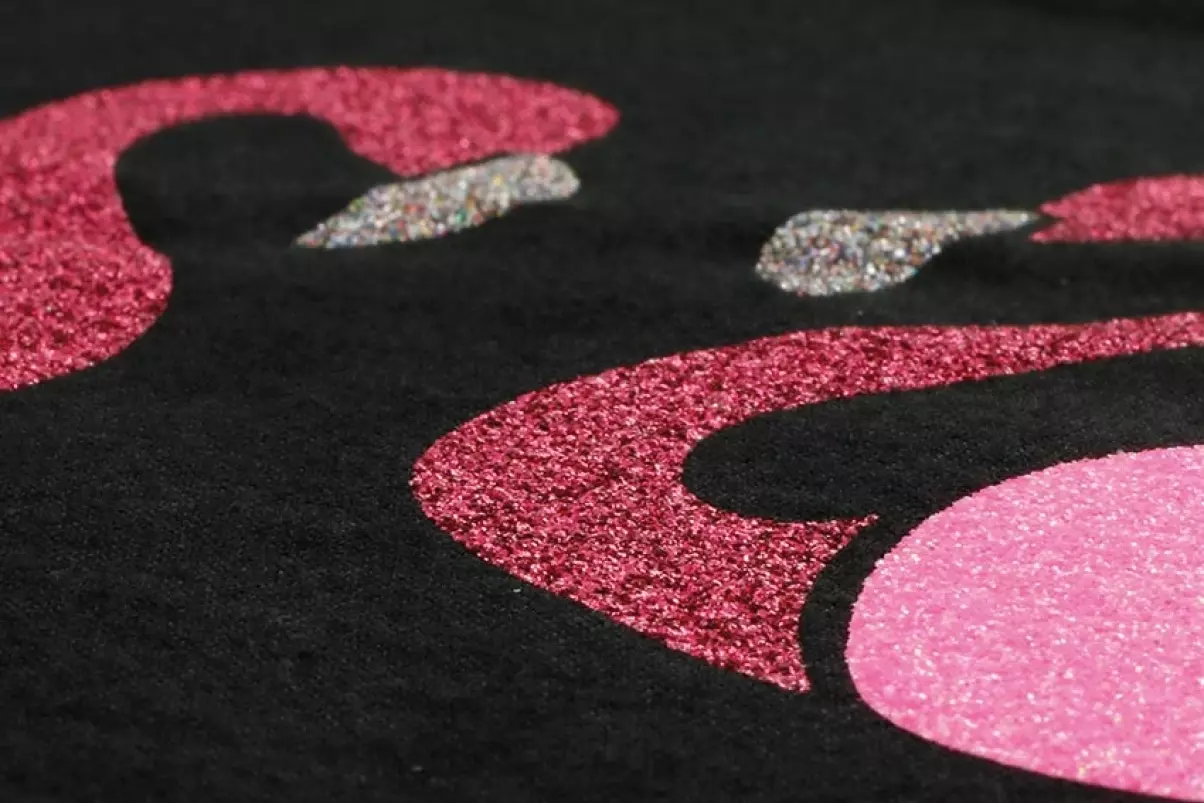 Glitter flexfolie
